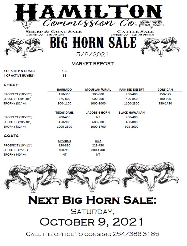 5.8.21 BH market report